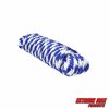 Extreme Max Extreme Max 3008.0229 Solid Braid MFP Utility Rope - 5/8" x 10', Blue/White 3008.0229